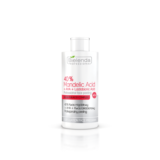 BIELEDNA PROFESSIONAL 40% KWAS MIGDAŁOWY + AHA +KWAS LAKTOBIONOWY 150G
